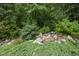 Beautiful outdoor water feature surrounded by lush greenery, creating a serene and tranquil ambiance at 2112 Colin Hill Ct, Wake Forest, NC 27587