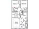 A detailed floor plan of the home's third floor including the bedrooms, bathrooms, and walk-in closets at 2112 Pink Peony Cir # 149, Durham, NC 27703
