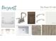 Image displays bathroom design selections including flooring, tile, fixtures, and lighting at 2864 Quarry Rd # 168, Rolesville, NC 27571