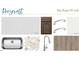 Image showcases kitchen countertop, cabinet, hardware, sink, faucet, flooring and tile design at 2864 Quarry Rd # 168, Rolesville, NC 27571