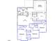 Second floor plan includes bedrooms, bathrooms, and loft area at 346 N Maple Walk Dr # 243, Garner, NC 27529