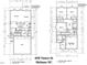 Layout of first floor features open-concept living spaces and direct garage access at 608 Vance St, Mebane, NC 27302