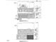Home Elevation drawings, front and rear views, detailing the structure's dimensions and design elements at 69 Willow Cameron Way, Angier, NC 27501