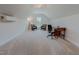 Bonus room with chairs, desk, and carpeted floors at 90 S Old Lantern Rd, Timberlake, NC 27583