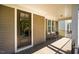 Cozy front porch features a stylish seating area, perfect for enjoying the neighborhood views at 1168 Great Ridge Pkwy, Chapel Hill, NC 27516