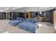 Finished basement featuring seating area and wet bar for modern entertaining at 1603 N Alston Ave, Durham, NC 27701