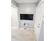 Cozy entryway with a chalkboard sign, decorative jars, and tiled flooring for a welcoming entrance at 1603 N Alston Ave, Durham, NC 27701