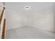 Neutral bedroom with carpet flooring, crown molding, and natural light at 1805 Abby Knoll Dr, Apex, NC 27502
