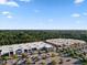 Aerial view of local shopping area with well-known retailers and ample parking at 1805 Abby Knoll Dr, Apex, NC 27502