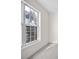 Close up on window with view of deck and trees at 1805 Abby Knoll Dr, Apex, NC 27502