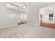 Open-concept living room with high ceilings and hardwood floors at 208 Rockport Ridge Way, Cary, NC 27519