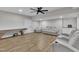 Spacious basement with media seating at 2095 Woodberry Dr, Clayton, NC 27527