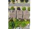 Bird's eye view of the community with well-maintained streets, homes, and mature trees at 2323 Pindos Dr, Cary, NC 27519