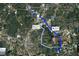 Map of Raleigh showing routes to WakeMed Raleigh Campus at 3113 White Blossom Ct, Raleigh, NC 27610