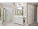 The bathroom features a white vanity and sink with a mirror at 315 Birdwood Ct, Cary, NC 27519