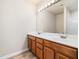 Bathroom with double sinks and vanity at 3825 Cary Glen Blvd, Cary, NC 27519