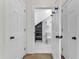 Bright hallway with an attached bathroom at 406 E Whitaker Mill Rd, Raleigh, NC 27608