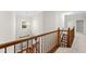 Bright two-story foyer with hardwood floors and a stunning chandelier at 501 Ivyshaw Rd, Cary, NC 27519