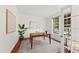 Cozy home office with hardwood floors and natural light at 501 Ivyshaw Rd, Cary, NC 27519