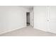 Bedroom featuring neutral carpeting and a doorway leading to another room at 528 Lochalsh Dr, Gibsonville, NC 27249