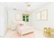 Bedroom featuring bright light, ceiling fan, and artwork at 716 Beddingfield Dr, Knightdale, NC 27545