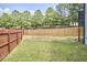 Large, grassy backyard enclosed by a wooden fence, offering privacy and space at 931 Ramseur St, Durham, NC 27701