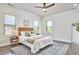 Spacious bedroom with modern furnishings, natural light, and cozy rug at 931 Ramseur St, Durham, NC 27701