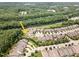 Aerial view of a residential neighborhood with well-maintained homes and landscaping at 1020 Regency Cottage Pl, Cary, NC 27518