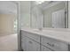 Bathroom vanity with lots of storage space and a view into the next room at 1028 Harpers Ridge Ct, Wake Forest, NC 27587