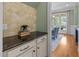 Convenient butler's pantry with ample countertop space, ideal for serving and storage at 1028 Harpers Ridge Ct, Wake Forest, NC 27587