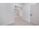 Bright bedroom with neutral carpet and a view of the backyard at 1212 Gunnison Pl, Raleigh, NC 27609