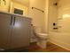 Well-lit bathroom featuring modern fixtures, a sleek vanity, and a shower-tub combination at 1218 Tredenham Way, Durham, NC 27703