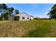 Exterior elevation and backyard view at 1444 Heron Pond St, Raleigh, NC 27604
