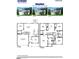 Floor plan featuring 4 bedrooms, 3 baths, 2 car garage, study, and living room at 195 Babbling Creek Dr, Youngsville, NC 27596
