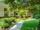 Charming home exterior with a landscaped front yard and inviting walkway at 3707 Stonegate Dr, Chapel Hill, NC 27516