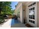 Covered patio with outdoor seating and barbecue area at 413 Great Smokey Mountain Dr, Mebane, NC 27302