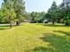 Expansive backyard offers plenty of space and includes additional outbuilding/garage at 4414 Nc Hwy 87 N, Pittsboro, NC 27312