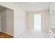 The dining room features stylish marble flooring, and easy access to the kitchen at 605 Sagefield Way, Henderson, NC 27537