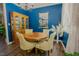 Dining room showcases a round table, ornate mirror, and natural light at 90 Weatherly Dr, Franklinton, NC 27525