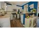 Bright kitchen with stainless steel appliances, tile backsplash, and eat-in area at 90 Weatherly Dr, Franklinton, NC 27525
