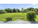 A large, green backyard with a privacy fence and a few trees at 9220 Cornwell Dr, Wake Forest, NC 27587