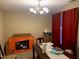 A dining area is set for moving in and relaxing under a chandelier at 929 Morreene Rd # B-24, Durham, NC 27705