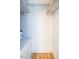 Walk-in closet with clothing racks and wooden floors at 979 St Marys St # G6, Raleigh, NC 27605