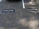Visitor parking space marked in asphalt at 979 St Marys St # G6, Raleigh, NC 27605
