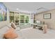 Inviting home office with built-in shelving, window seat, and modern desk at 1008 Old Meetinghouse Way, Raleigh, NC 27615