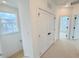 Hallway with natural light and a view of the neighborhood at 1015 Regalia Rd # 27, Durham, NC 27713