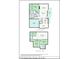 Detailed floor plan showcasing the layout of this two-story home in Durham, NC at 145 Cofield Cir, Durham, NC 27707