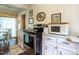 Efficient kitchen featuring stainless steel appliances and white cabinetry at 1512 St. Mary'S St, Raleigh, NC 27608