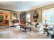 Inviting living room with traditional decor, comfortable seating, and abundant natural light at 1512 St. Mary'S St, Raleigh, NC 27608