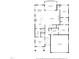 First floor plan shows kitchen, dining, Gathering room and access to garage at 3057 Eden Harbor Ct, Raleigh, NC 27613